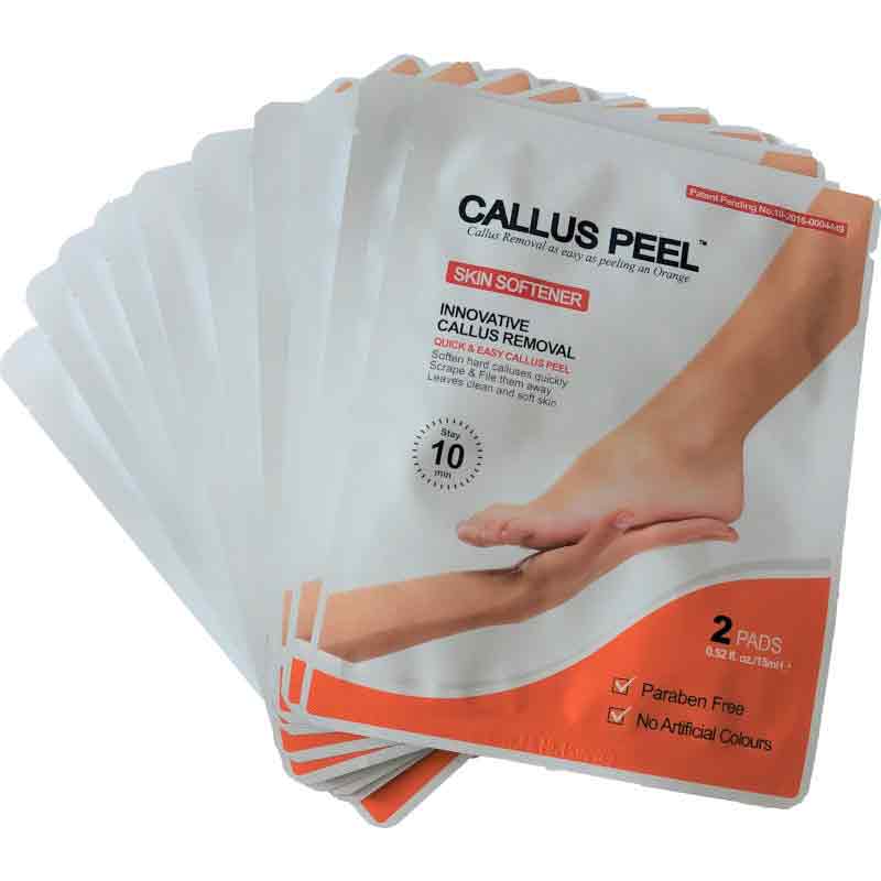 Callus Peel Skin Softener Sachets (10)