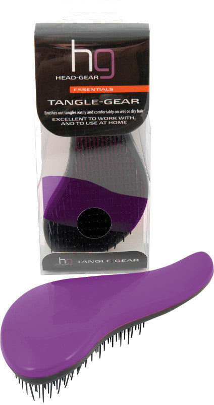 Head Gear Tangle-Gear Brush, Purple