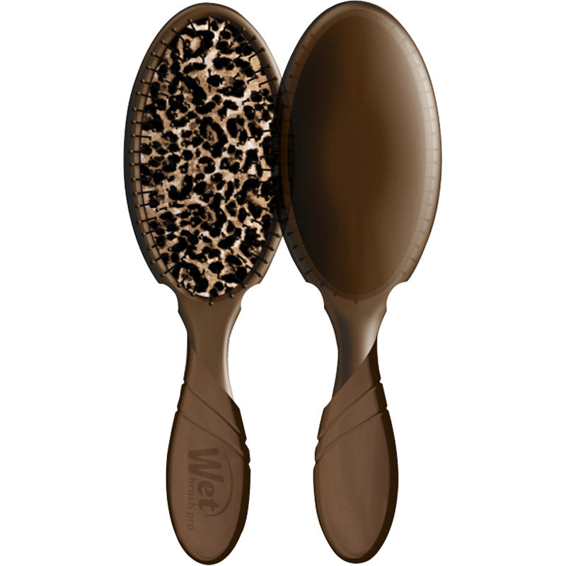 Wetbrush Pro Brown Cheetah Detangler Hair Brush