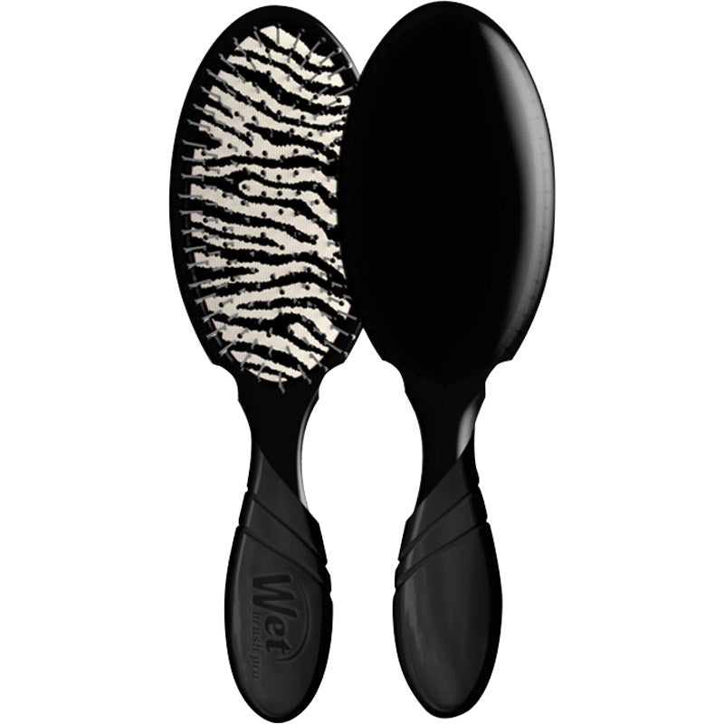 Wetbrush Pro Black Zebra Detangler Hair Brush