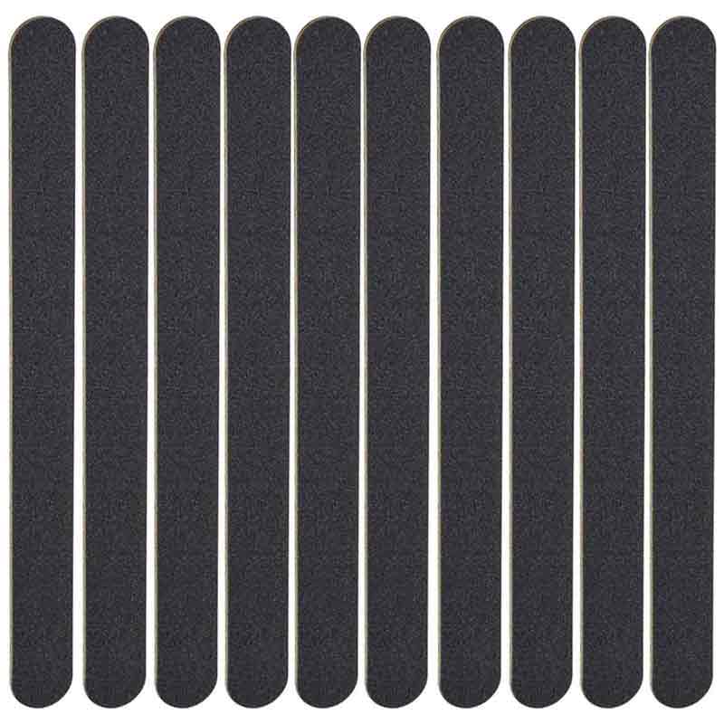The Edge Black Beauty Emery Boards, Grit 240/240 (10)