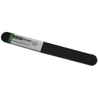 A+F Pro Black Foam Straight Nail File, Grit 100/180