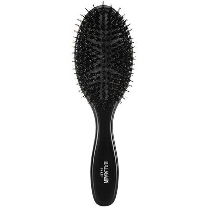Balmain Detangling Hair Extension Brush, Black