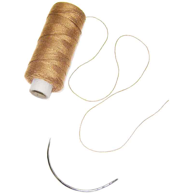 Balmain Hair Extension Beige Weaving Thread & Needle