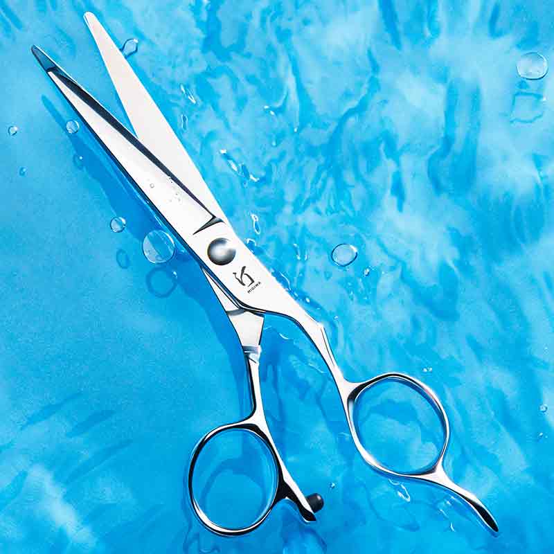 Kasho Migiwa Offset Stainless Steel Hairdressing Cutting Scissors – 5.5 Inches