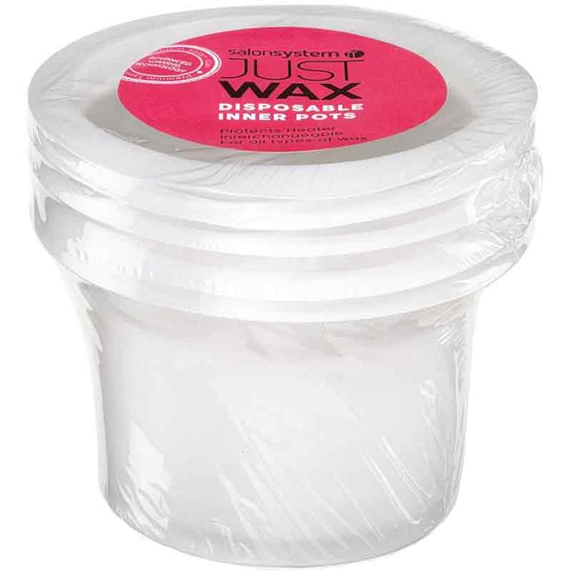 Salon System Just Wax Disposable Inner Pots (5)