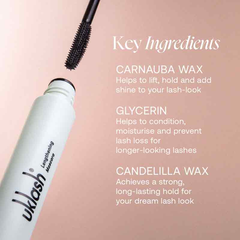 UKLASH Lengthening Mascara Black 7ml