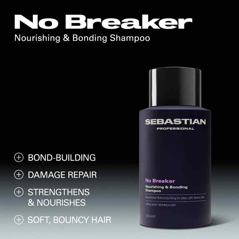 Sebastian Professional No Breaker Nourishing & Bonding Hair Shampoo 280ml
