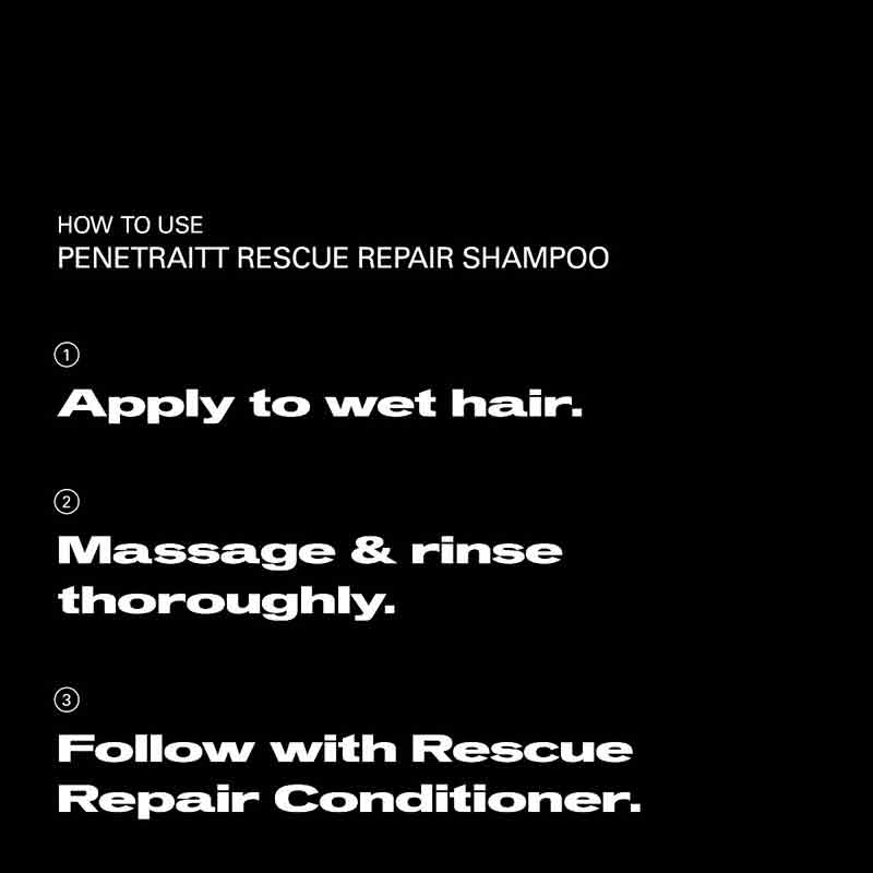 Sebastian Professional Penetraitt Rescue Repair Hair Shampoo 280ml