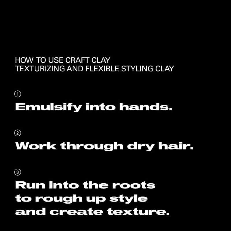 Sebastian Professional Craft Clay Texturizing & Flexible Styling Clay 50g