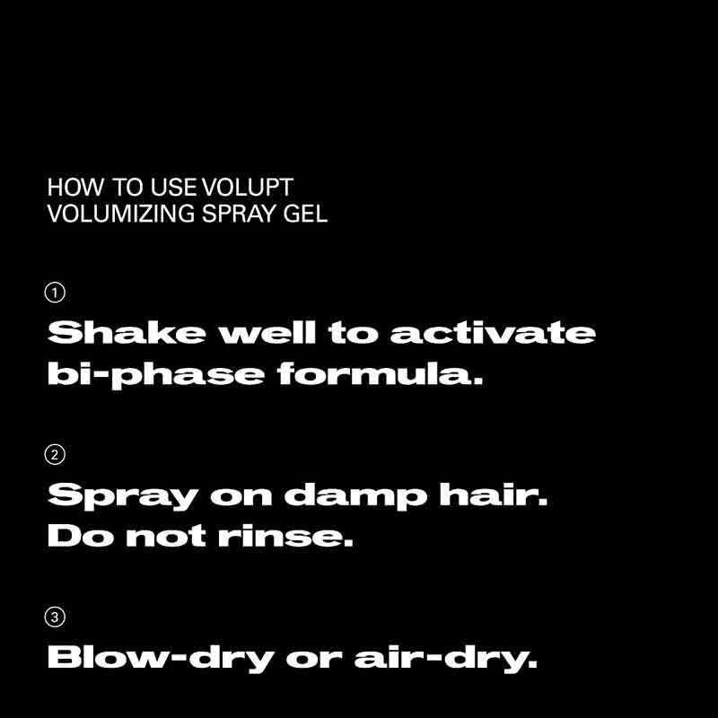 Sebastian Professional Volupt Max Volumising Spray Gel 150ml