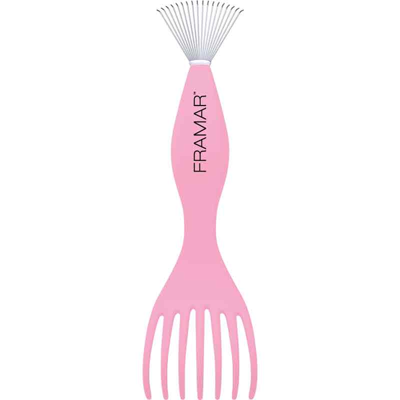 Framar Pink Hairbrush Cleaner