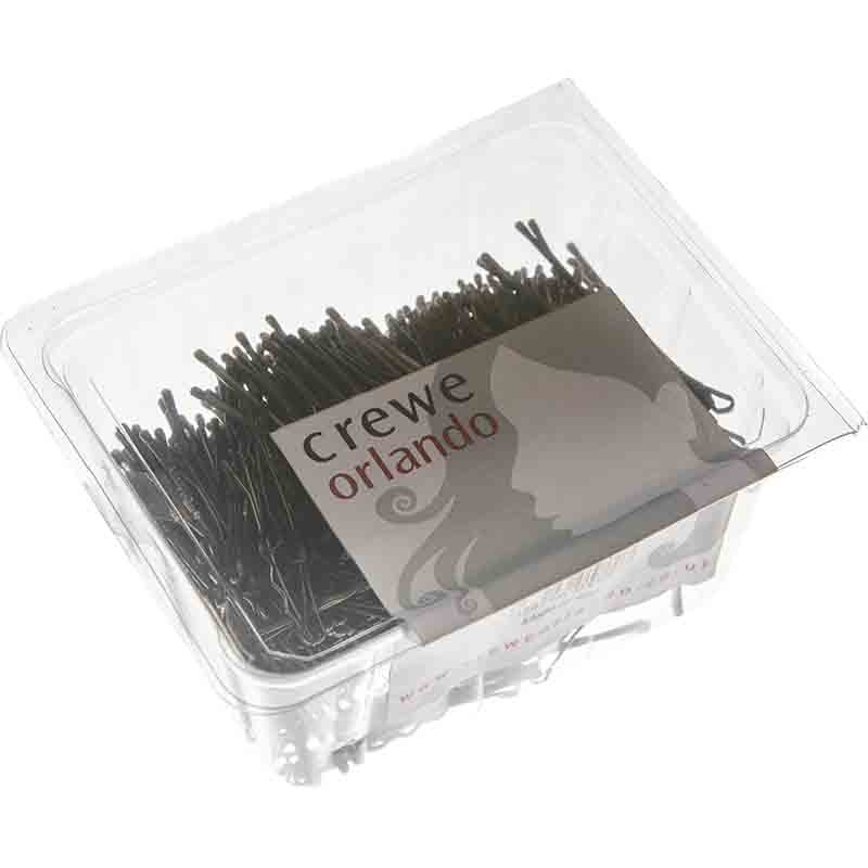 Crewe Orlando Hairgrips 2" Wavy Brown (500)