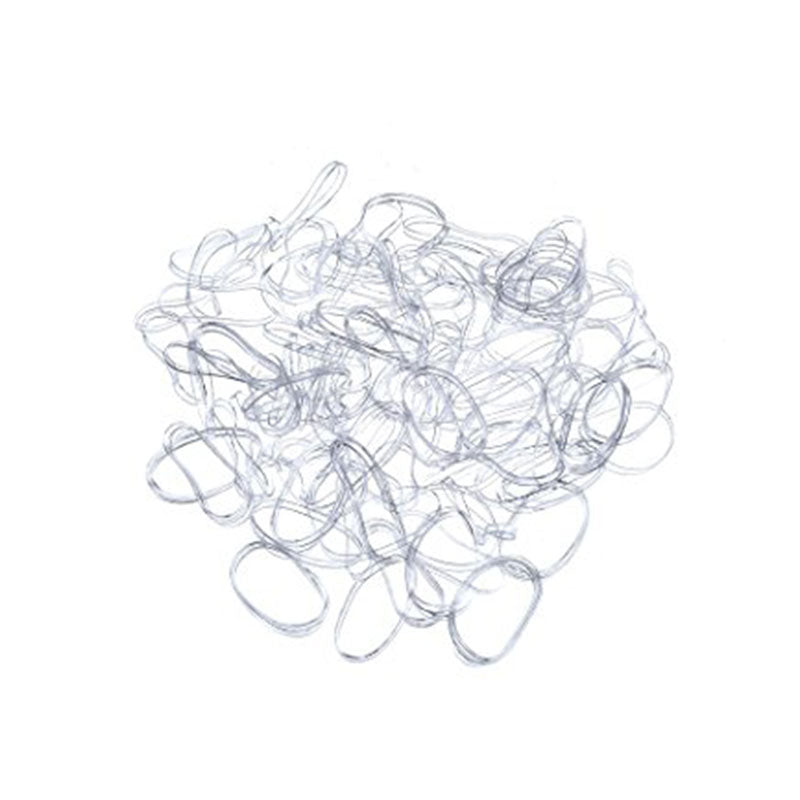 Head Gear Clear Elastic Bands (500)