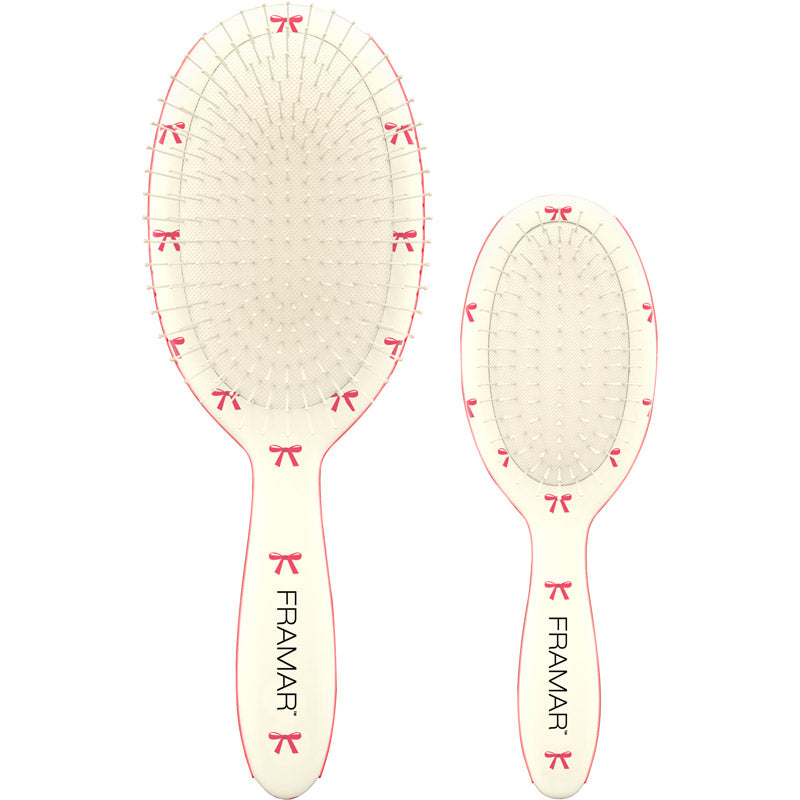 Framar Duo Detangle Hair Brush Set