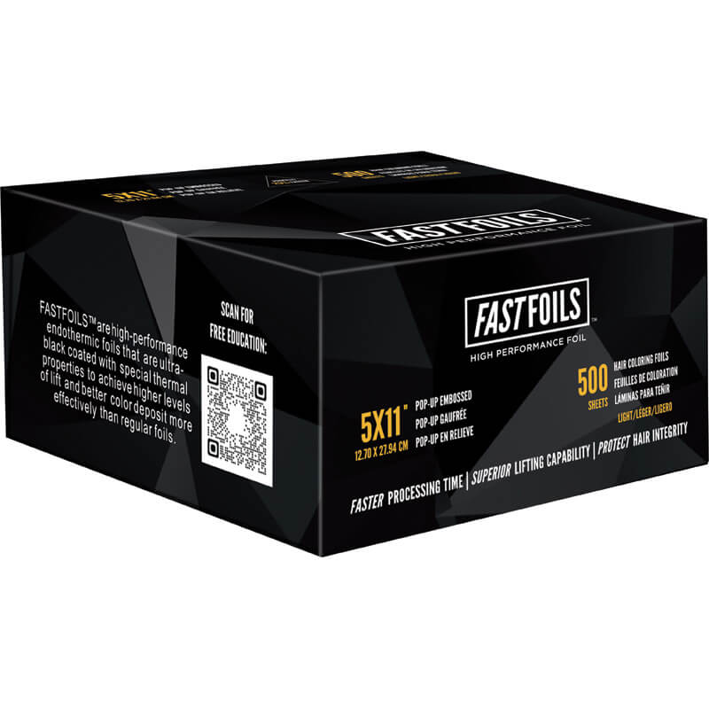 FASTFOILS Pop Up Embossed Foil Sheets12.70m x 27.94mm - 500 Sheets