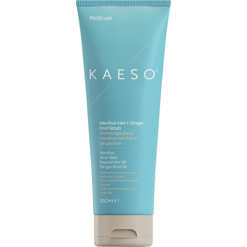 Kaeso Pedicure Menthol-mint + Ginger Foot Scrub 250ml
