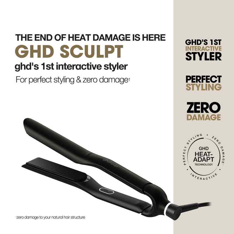 ghd Black Sculpt Interactive Hair Straightener