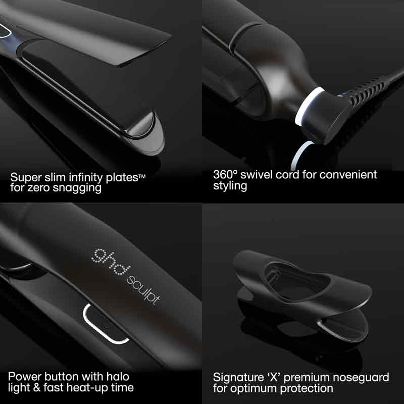 ghd Black Sculpt Interactive Hair Straightener