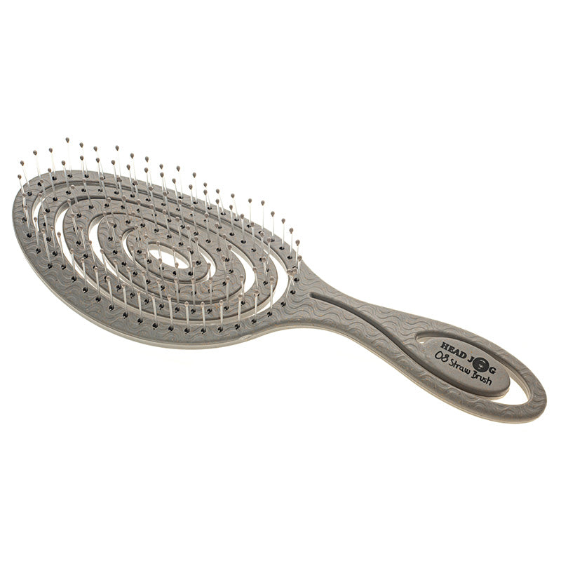 Head Jog 08 Straw Brush, Silver