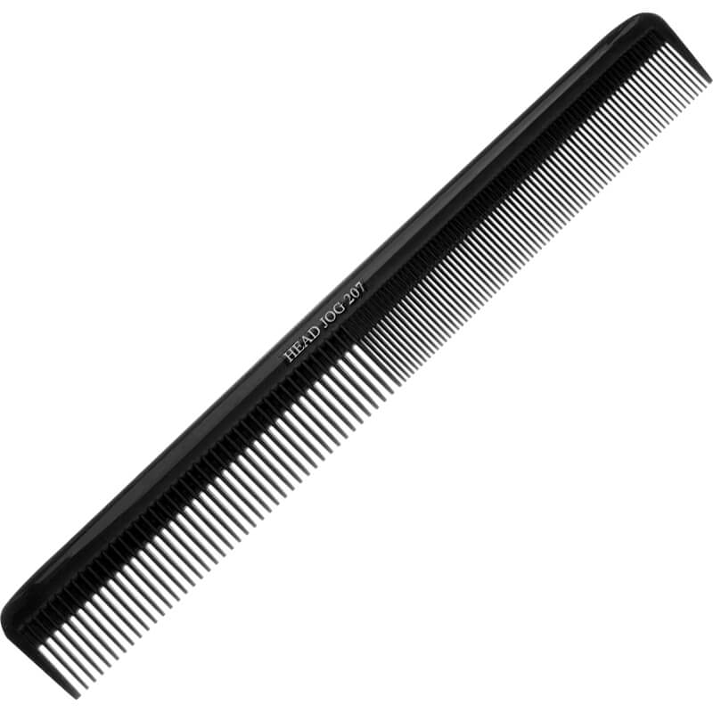 Head Jog 207 Large Cutting Comb, Black