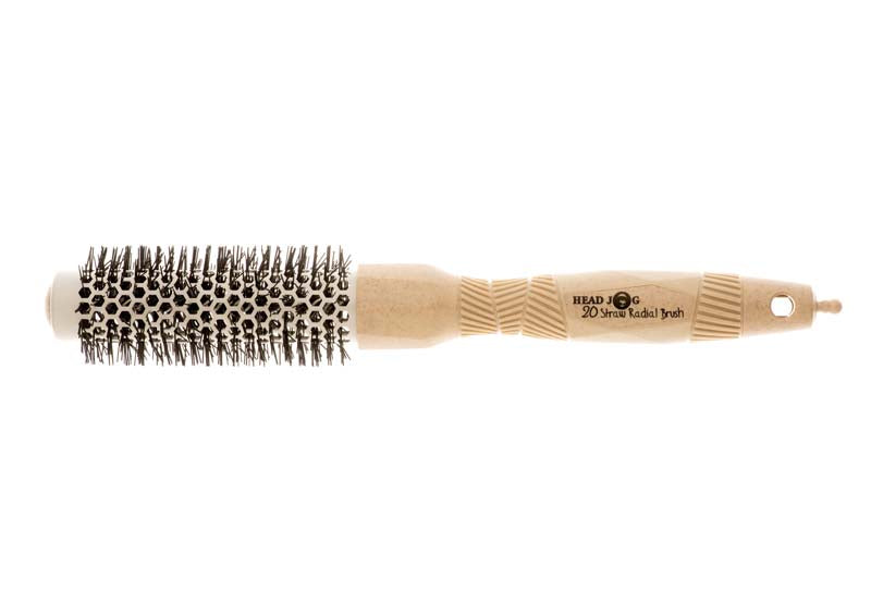 Head Jog 20 Straw Radial Brush, 25mm