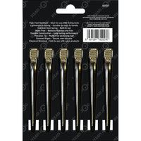 Head Jog Carbon Hair Clips - Pack of 6
