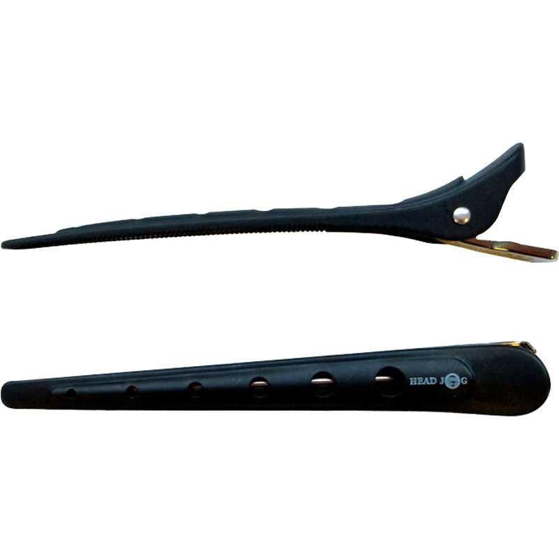 Head Jog Carbon Hair Clips - Pack of 6
