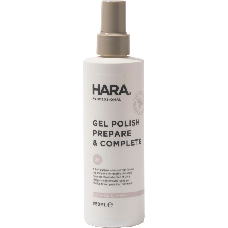 Hara Prepare & Complete, Gel Polish Cleanser 250ml