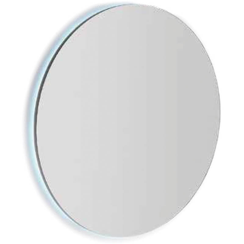 Demi Round Salon Mirror With LED Backlighting