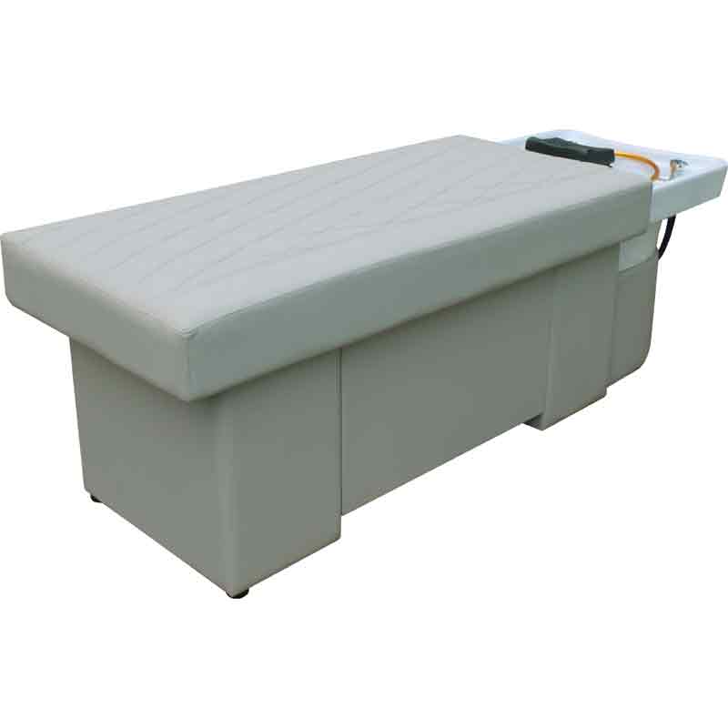 Hara Greige Japanese Head Spa Massage Bed with Ceramic Sink & Shower System