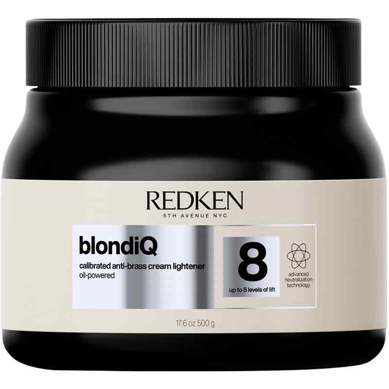 Redken Blonde iQ 8 Calibrated Anti-Brass Cream Lightener 500g