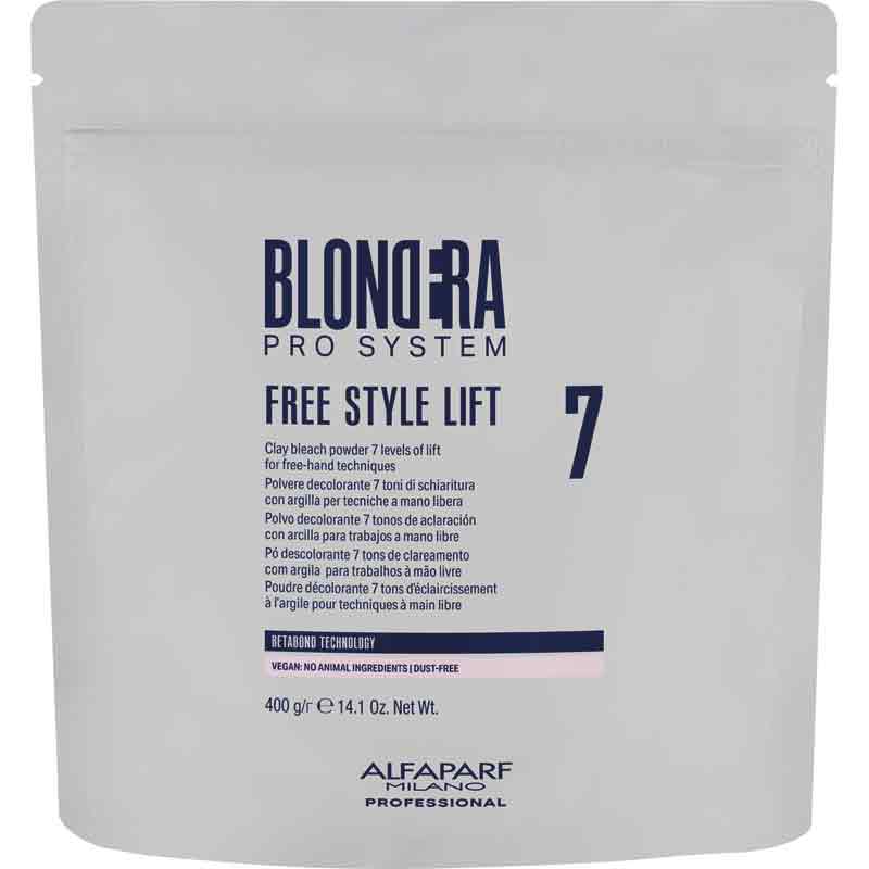 Alfaparf Blondera Free Style Lift 7 Clay Bleach Powder 400g