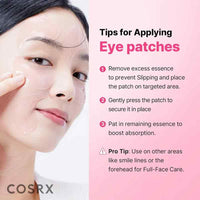 CosRx The Pink Peptide Collagen Hydrogel Eye Patches - Pack of 30