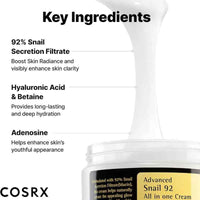 CosRx Advanced Snail92 All in One Moisturising Cream 50g