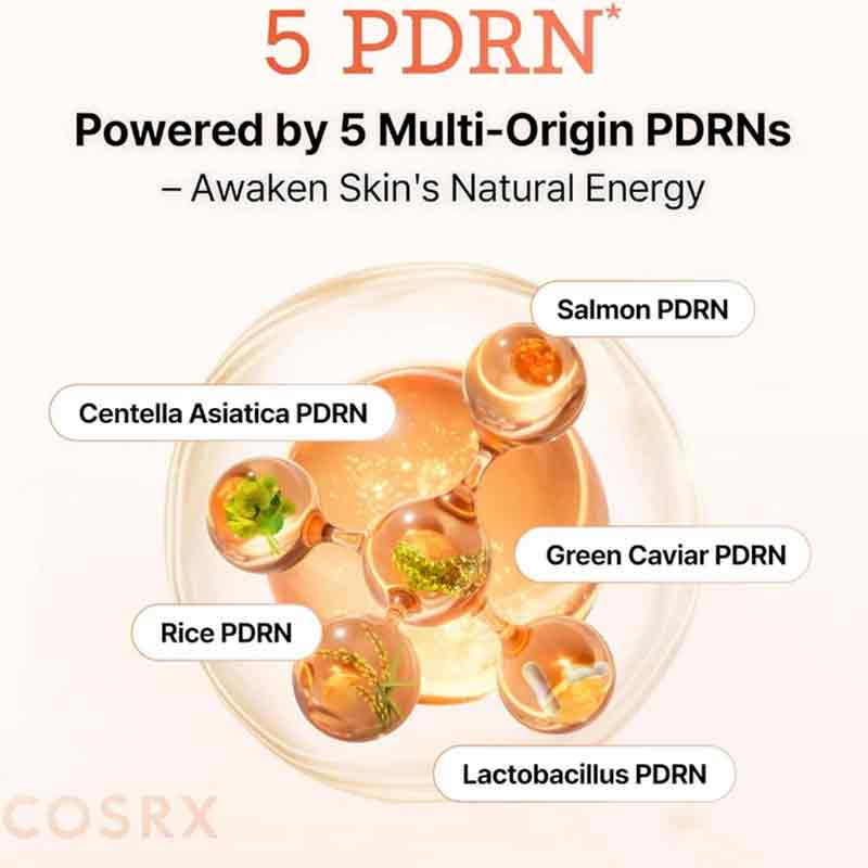 CosRx 5 PDRN Hyaluronic Acid Vital Hydrating Hydrogel Sheet Mask 34g