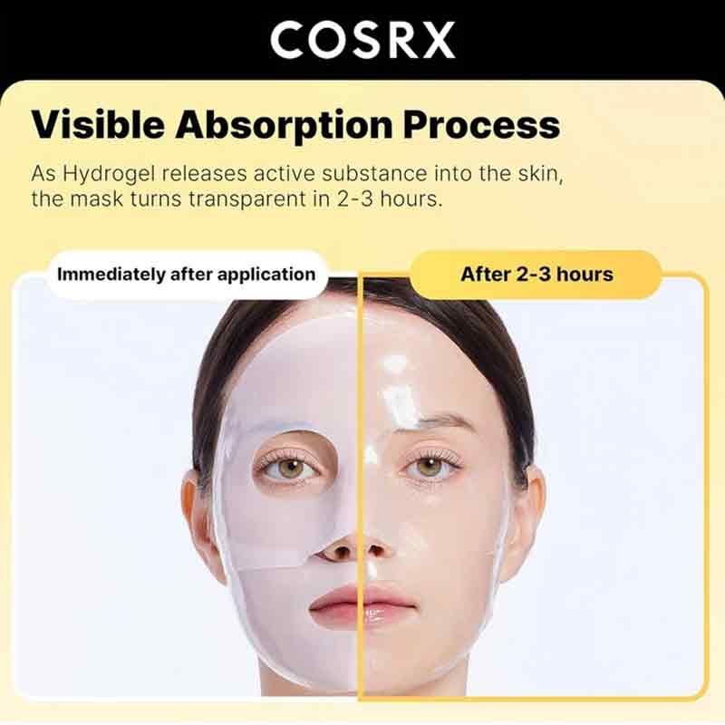CosRx Advanced Snail Mucin Glass Glow Hydrogel Sheet Mask 34g