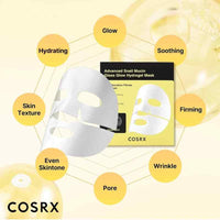 CosRx Advanced Snail Mucin Glass Glow Hydrogel Sheet Mask 34g