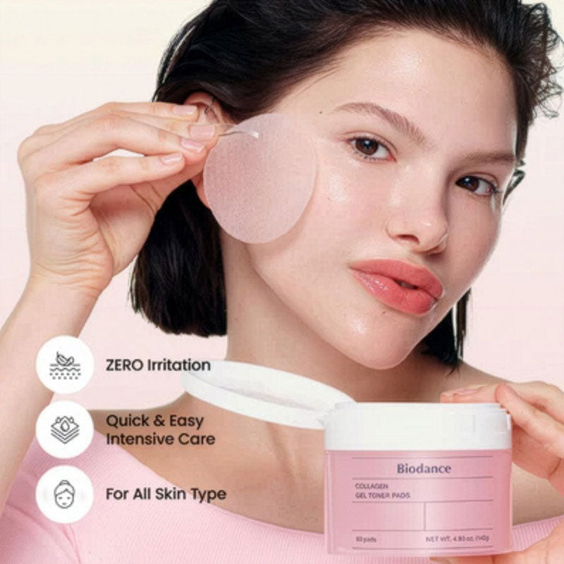 Biodance Collagen Gel Toner Pads - Pack Of 60