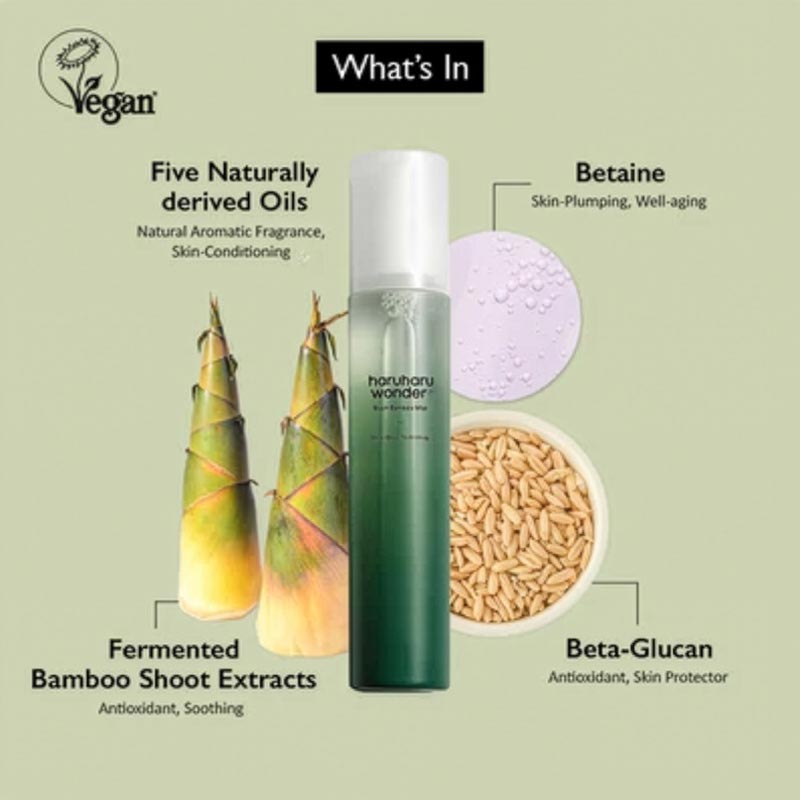Haruharu Wonder Black Bamboo Mist 150ml