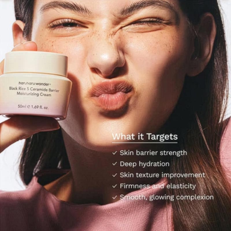 Haruharu Wonder Black Rice 5 Ceramide Barrier Moisturising Cream 50ml