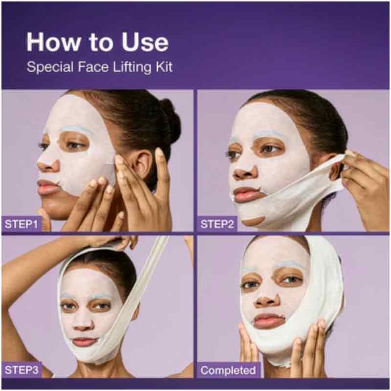 Numbuzin No. 9 NAD+ BIO Lifting-sil Full Face Sheet Mask - Pack Of 4