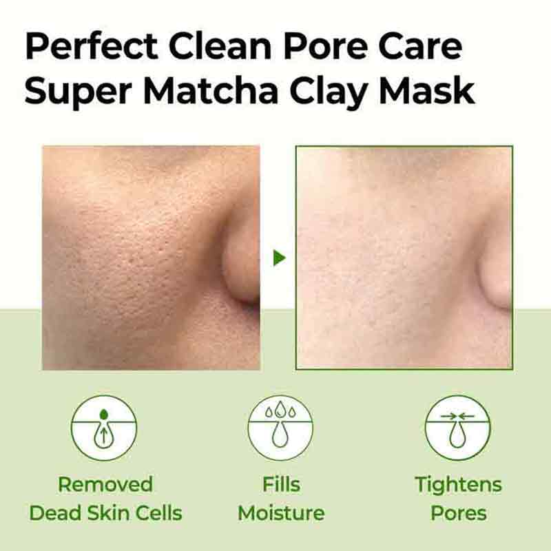 Some By Mi Super Matcha Intensive Pore Cleaning & Tightening Clay Mask 100g