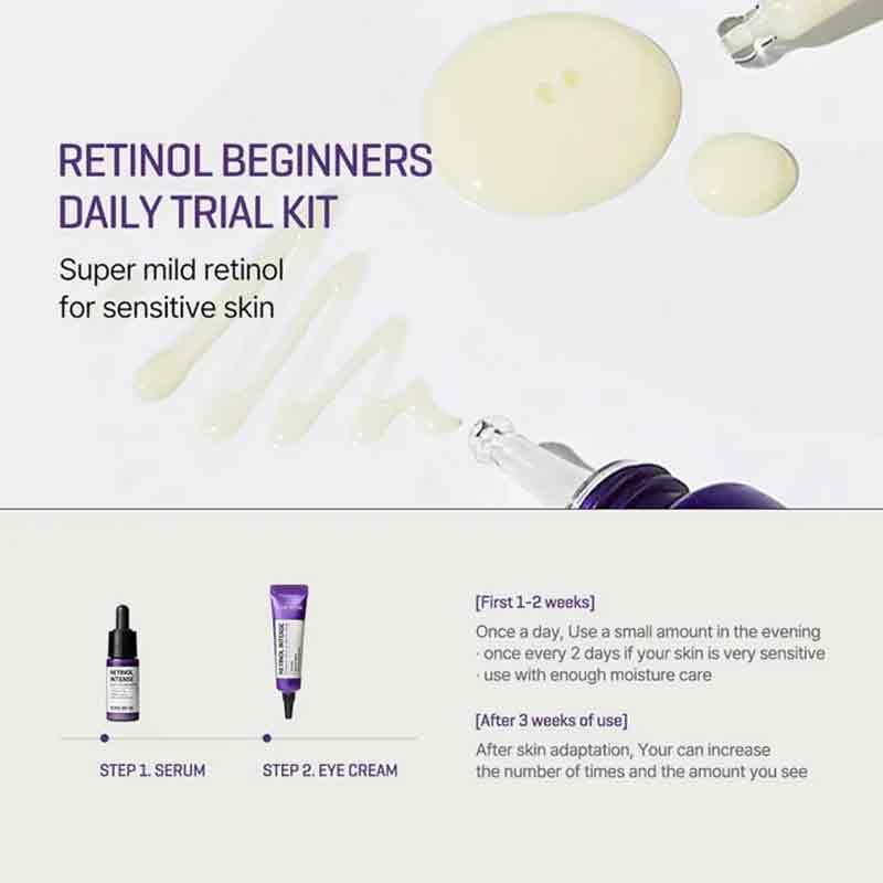 Some By Mi 2 Piece Retinol Intense Trial Kit - Pack of 2 x 10ml 