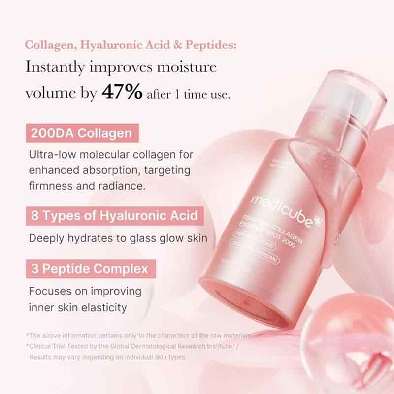 Medicube PDRN Pink Collagen Exosome Shot 2000 Ampoule 30ml