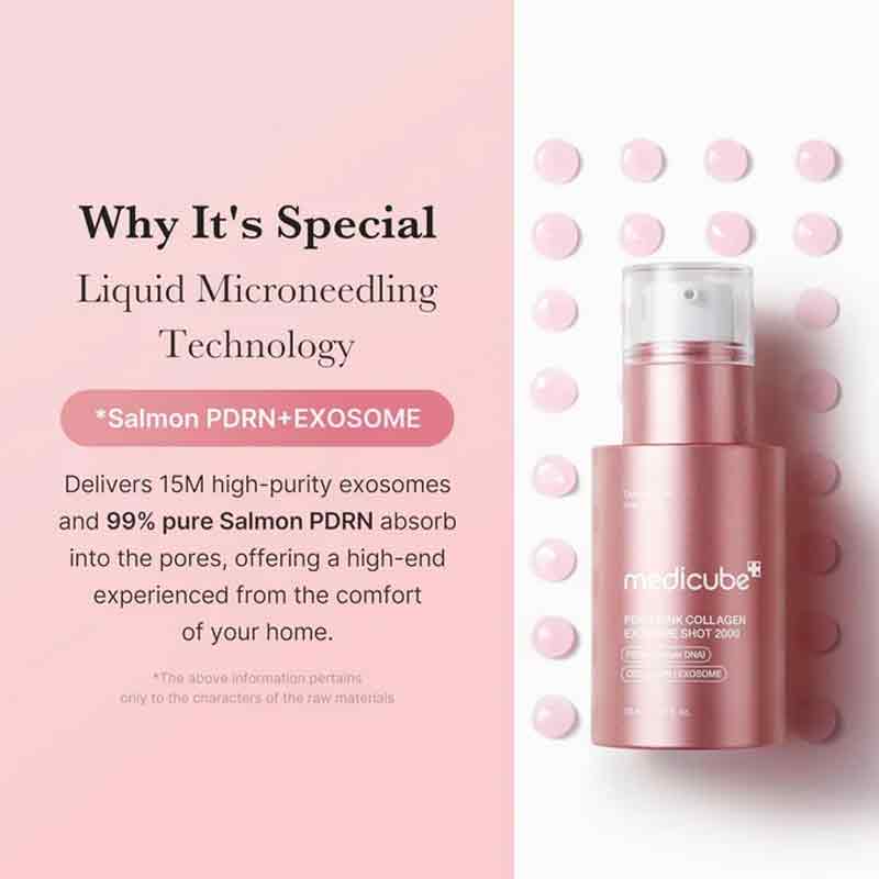 Medicube PDRN Pink Collagen Exosome Shot 2000 Ampoule 30ml