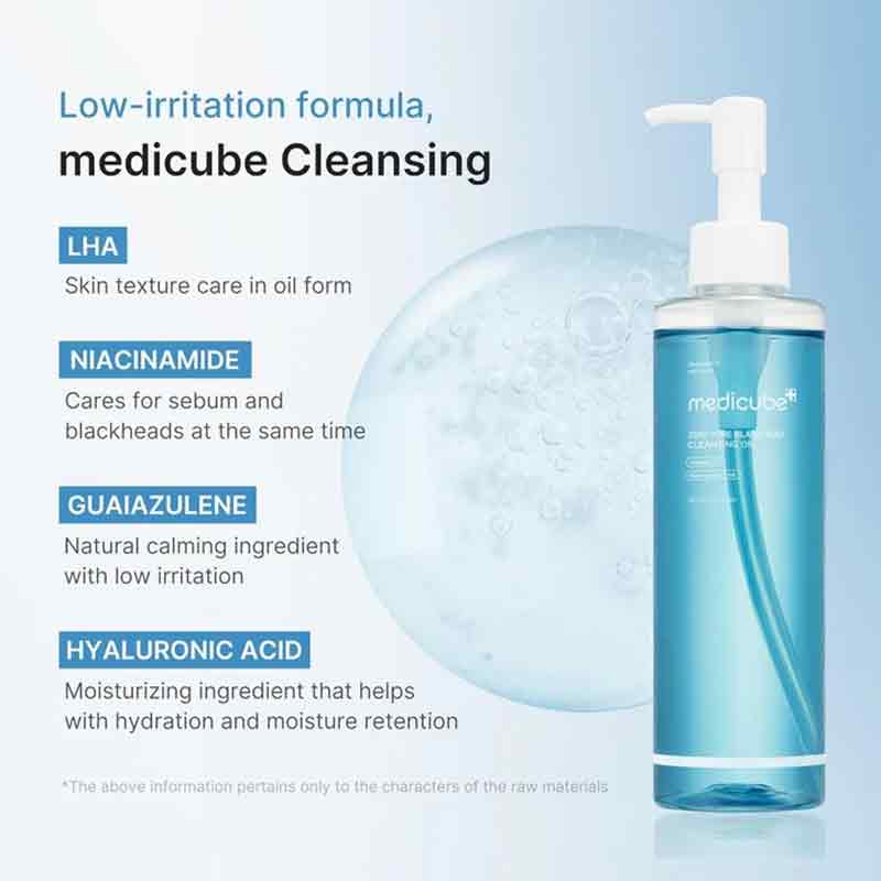 Medicube Zero Pore Blackhead Cleansing Oil 205ml