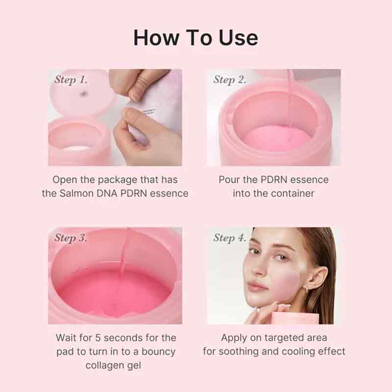 Medicube PDRN Pink Collagen Gel Toner Pads - Pack of 70