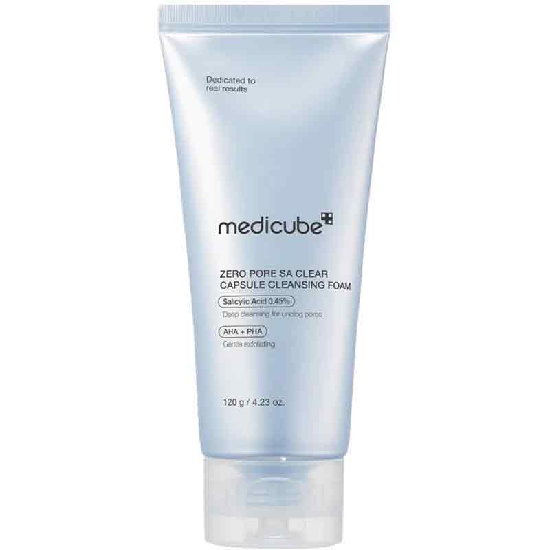Medicube Zero Pore SA Clear Capsule Cleansing Foam 120g
