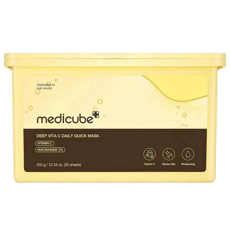 Medicube Deep Vita C Daily Quick Sheet Masks - Pack of 30